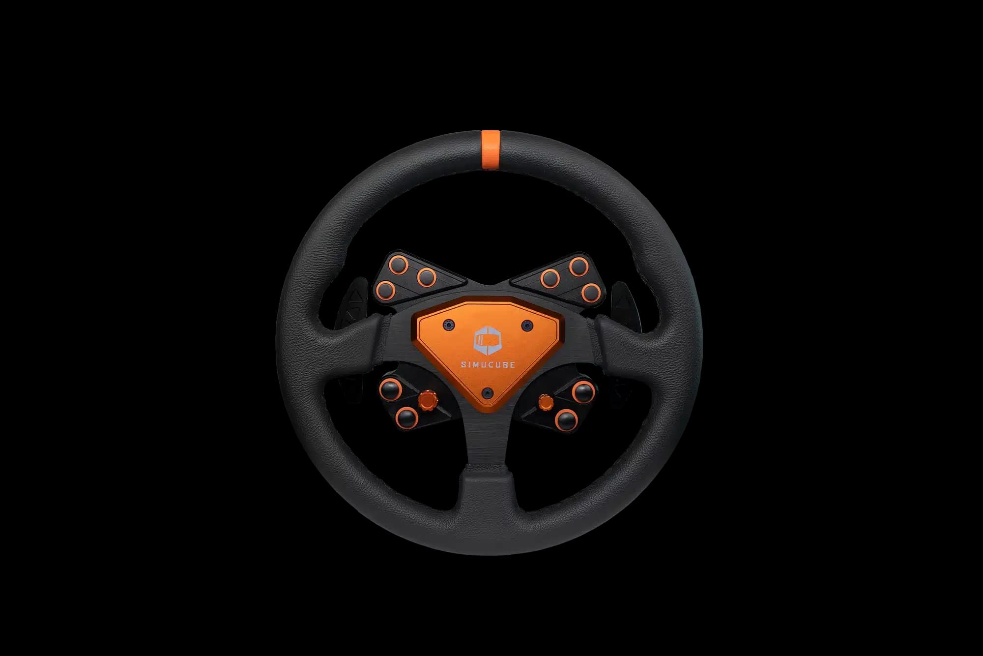Simucube Tahko Round Orange Edition product photograph