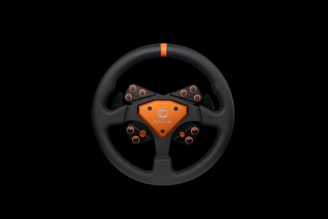 Simucube Tahko Round Orange Edition product photograph
