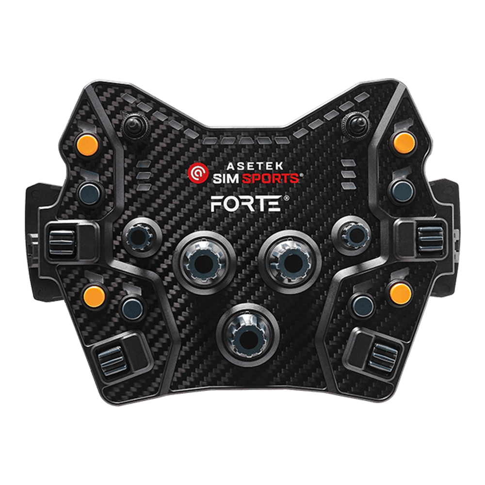 Asetek Forte GT Button Box (Orange) product photograph