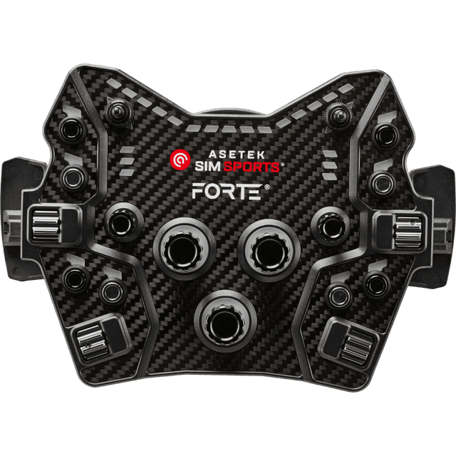 Asetek Forte GT Button Box (Black, Aluminum) product photograph